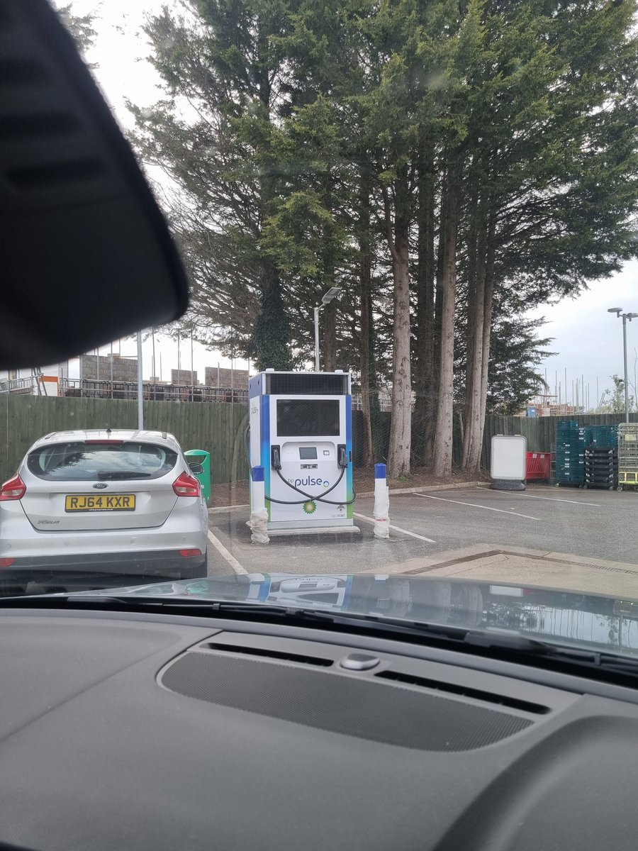 "Where shall we put the new charger?"

"Just shove it in a parking space idk"