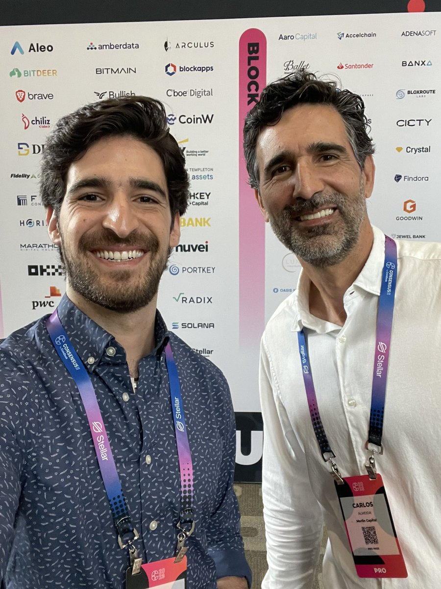 First day at <a href="/consensus2023/">#Consensus2023</a>. Looking forward to the Latinos in web3 event by <a href="/Web3Familia/">Web3 Familia 🌐✨</a> and <a href="/CoinMarketCap/">CoinMarketCap</a> 👇👇
eventbrite.com/e/latinos-in-w…