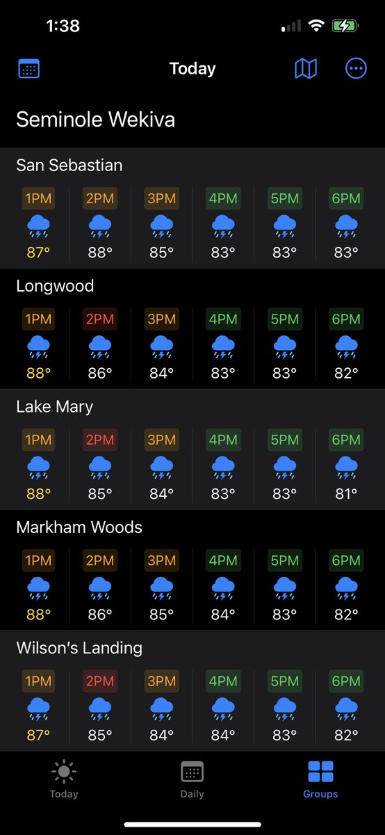 arivera's tweet photo. Making good progress on @ApolloWeather new feature “Weather Groups and Route Analysis.” #buildinginpublic #cycling #iOSDev https://t.co/JODscVGzmF