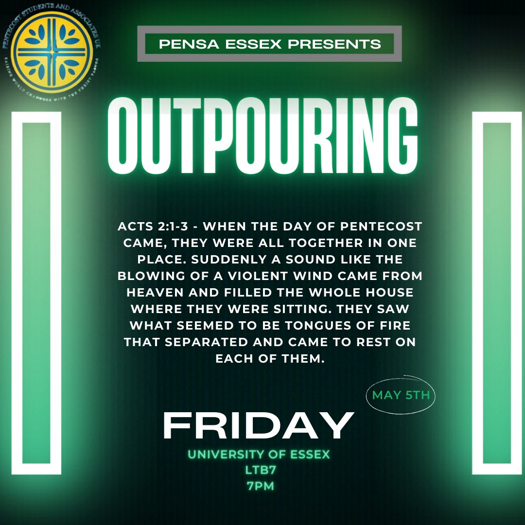 It is with great pleasure that we announce to our annual Outpouring event. Expect heaven to kiss earth this night as we gather like it was in the upper room and call upon the name of the Lord! Come with an expectancy that heaven will respond to our sound.