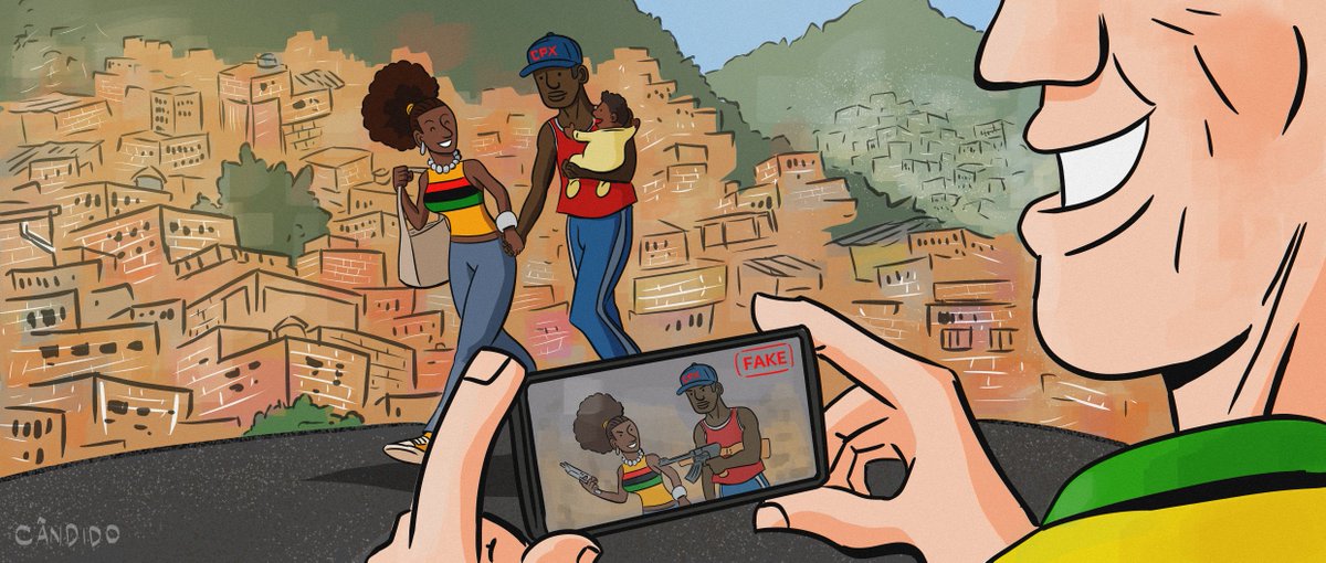 Political Violence Through Fake News: A New Face to the Criminalization of Poverty and Favela Community Organizers

By <a href="/Tatiana_Lima/">Tatiana Lima</a>

🔗 Read de the full article: bit.ly/3V3GyU9       

w/ <a href="/vozdacomunidade/">Voz das Comunidades</a>, <a href="/article19org/">ARTICLE 19</a>, @terradedireitos, <a href="/justicaglobal/">Justiça Global</a>