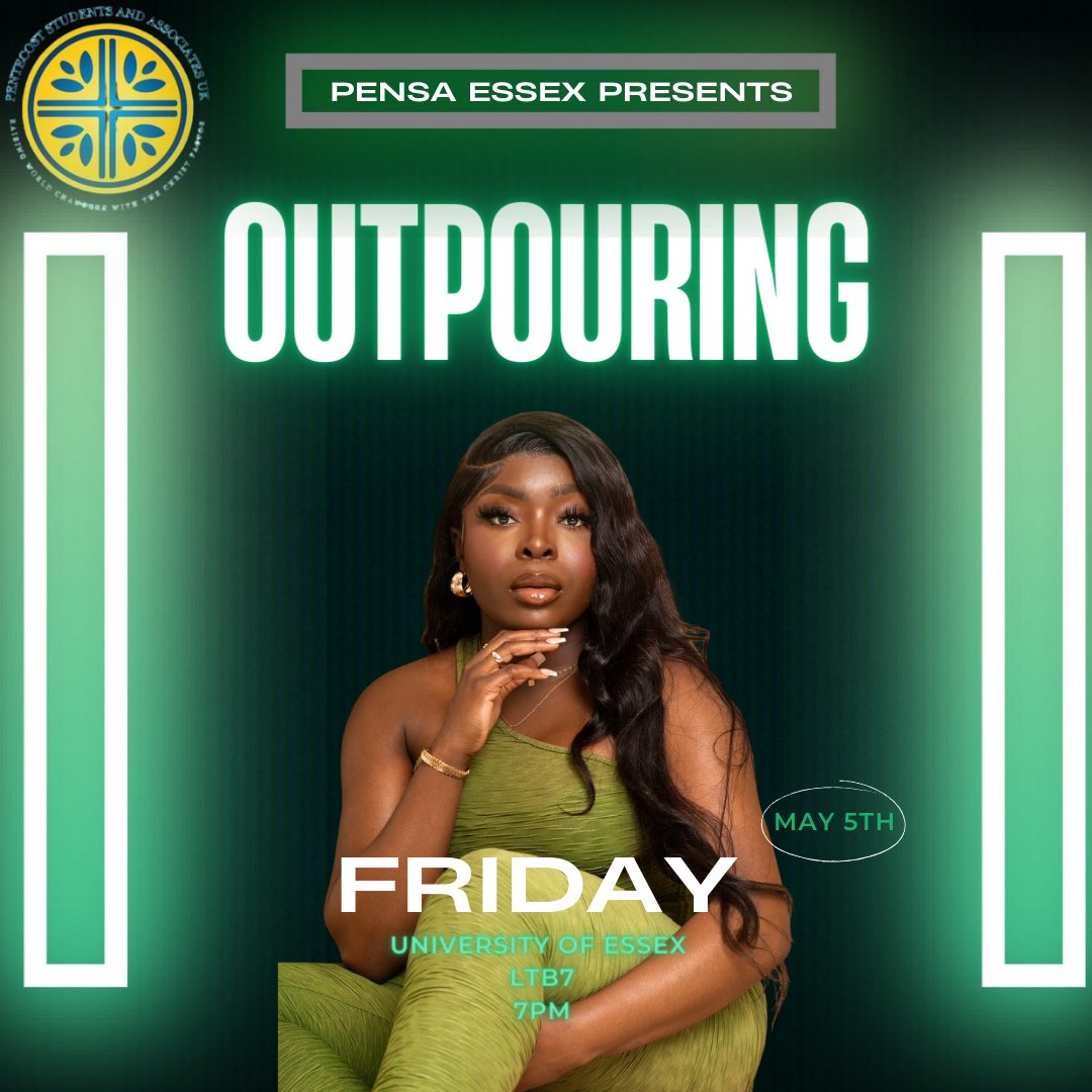 We are also glad to announce that we will be having minister Adeshola with us to lead us in worship. It will truly be a night not to be missed, be prepared to pray intensely and worship our Lord. Invite your friends, we cannot wait to welcome you!❤️