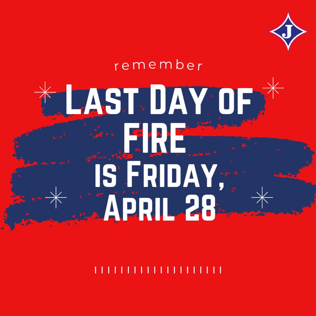 FIRE ends this Friday!