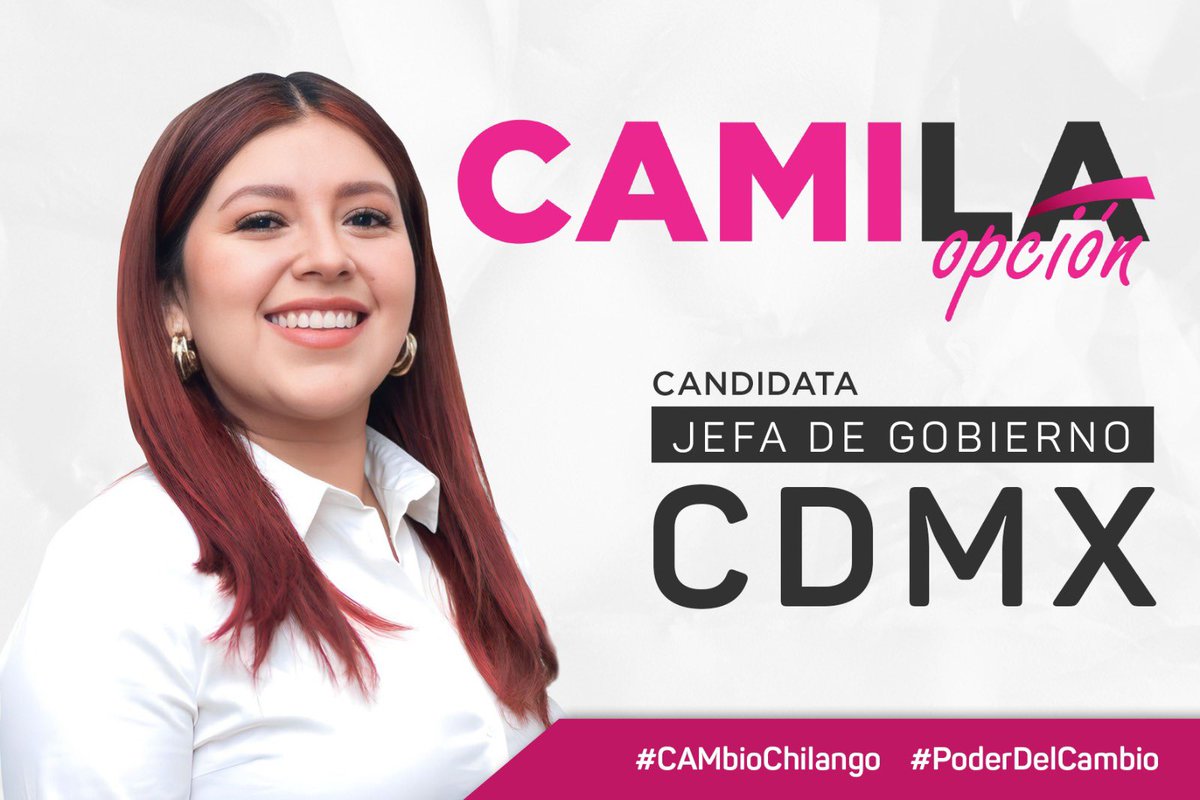 _camilaperdomo's tweet photo. ¿Quién es #LaOpción?🔍
Una ciudadana como tú; que escucha, se preocupa y por supuesto, se compromete con lxs chilangxs para impulsar el cambio que la #CDMX necesita, a fin de lograr que todxs; tengamos acceso a lo que merecemos 

#PoderRosa 💗 #CamiLaOpción ✔️ #CiudadJusta🫂 https://t.co/HYdCB3xHod