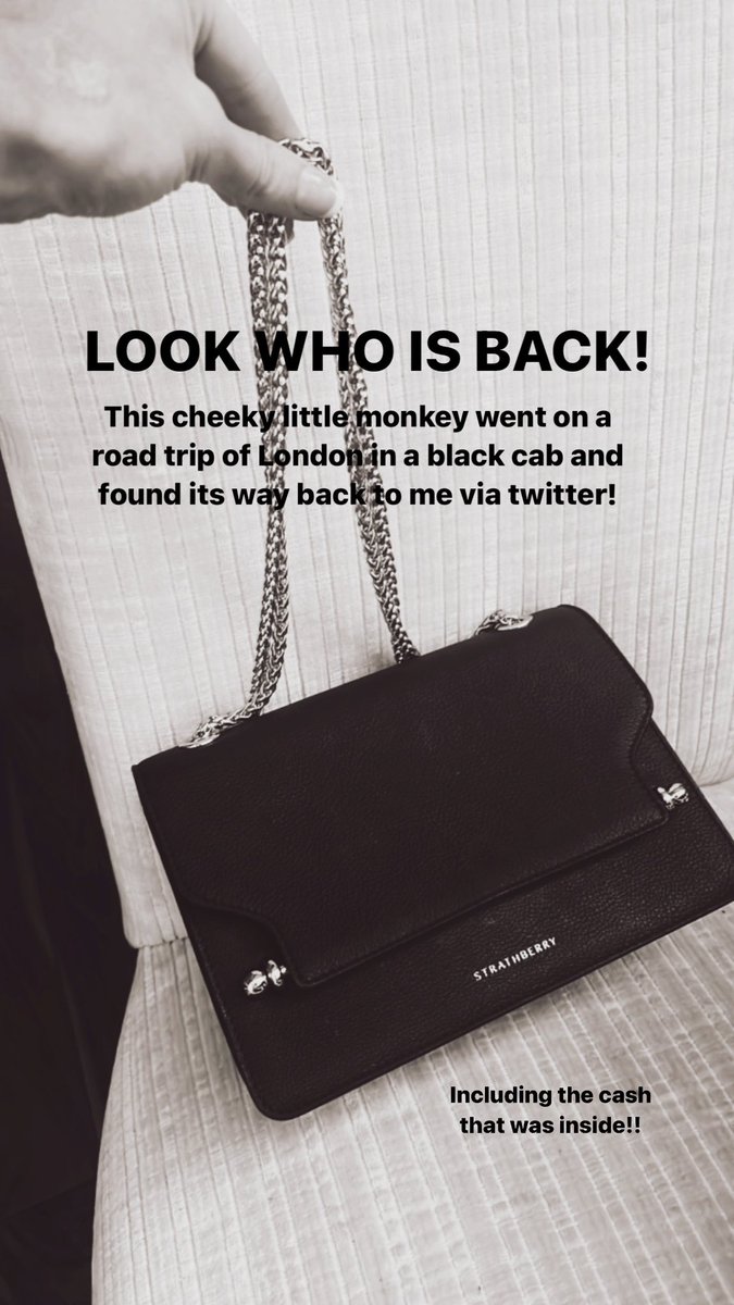 AshlyRxo's tweet photo. @BC_Lostproperty @SaveTaxi @londontaxi_pr why we love our london cabs!! Everything still inside! Thank you 🖤 https://t.co/gr1V34IuHe