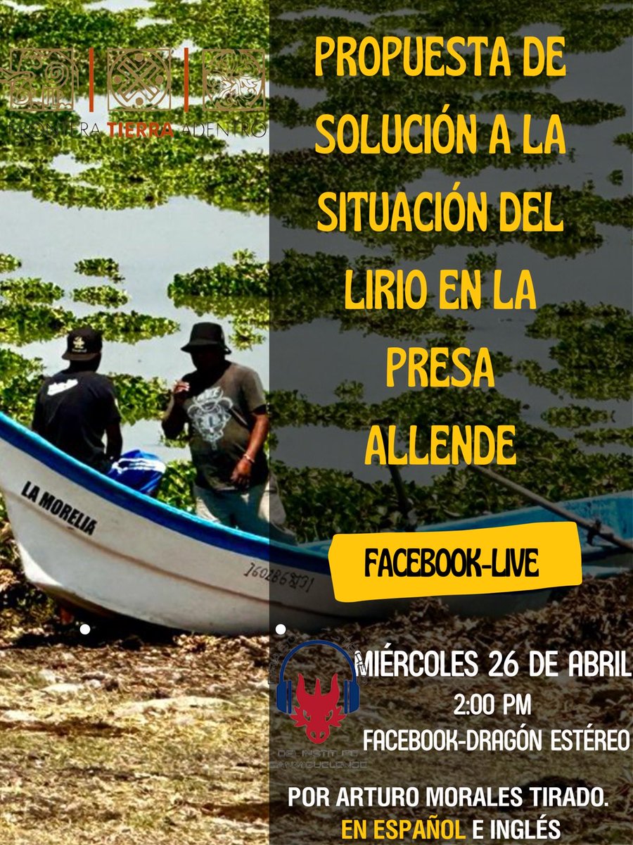 ArturoMoralesTi's tweet photo. Propuesta de #Solución a la infestación #LirioAcuático en la #PresaAllende #SanMiguelDeAllende https://t.co/P3lpE0py3N