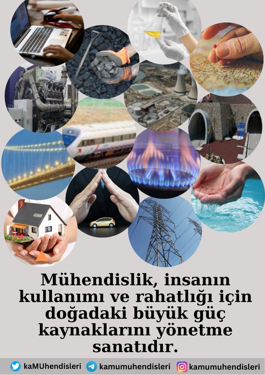 ahsennyalcinn's tweet photo. Mühendis hayatı kolaylaştırır. Barınma, enerji, giyim, gıda, iletişim, ulaşım, bilişim, sanayi vb. aklınıza gelebilecek her alanda mühendis vardır.
Mühendislik yükselirse ülke yükselir.
Kamu mühendislerinin mali ve özlük hakları iyileştirilmelidir!

TrGundemi KamuMuhendisleri https://t.co/EvNBuyLm7d