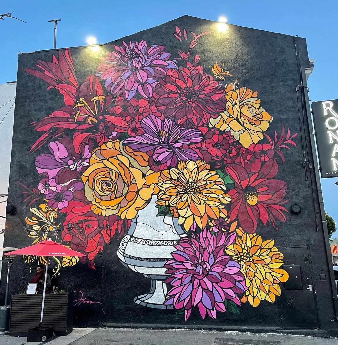 The flowers are always blooming. #Melrose