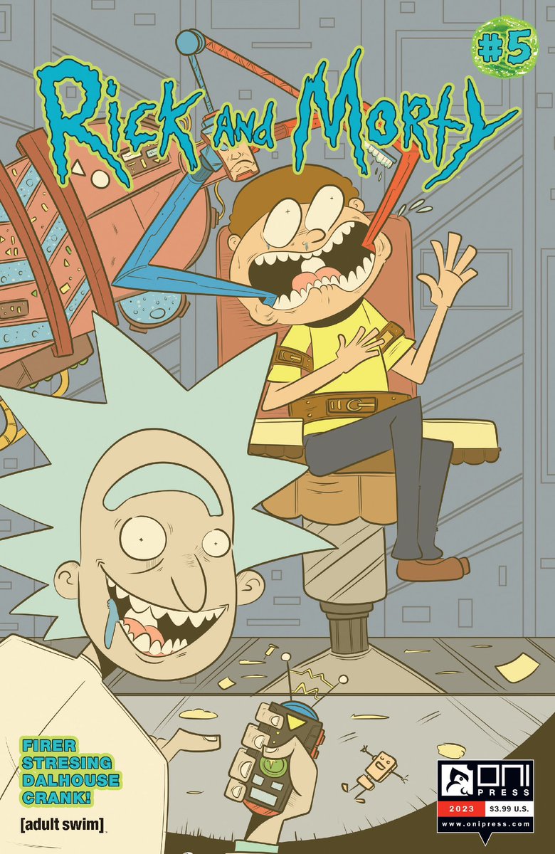 llanelloyd's tweet photo. Also, can’t believe I got to do this Rick and Morty cover for @OniPress I don’t think it’s up for order just yet, but you’ll be able to grab it as an exclusive soon! https://t.co/RY2OvopLCP