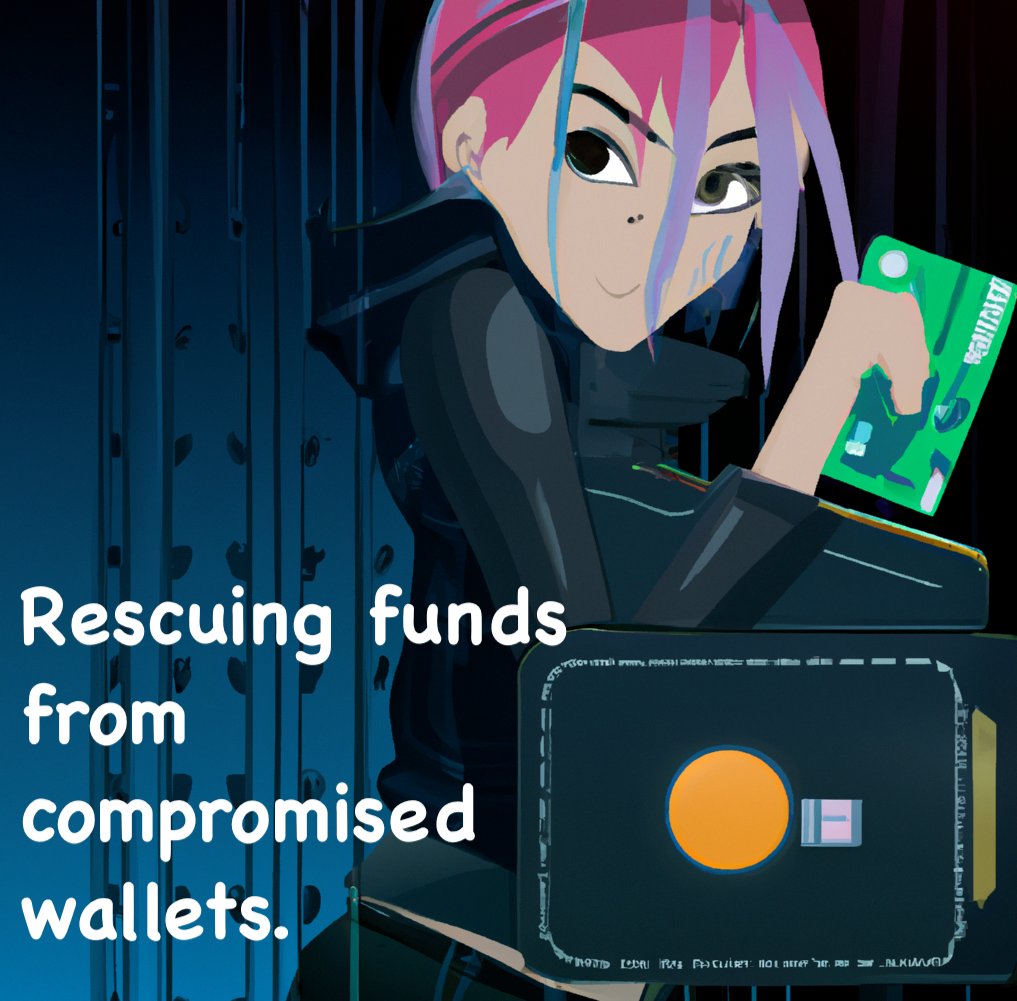 coinspect's tweet image. 🔧 We're working on an insightful article about rescuing funds from compromised wallets! Soon, you'll learn about linked transactions (bundles) and #Flashbots' role in fund recovery strategies post-Merge. Plus, a useful checklist for token rescues. Stay tuned! 🚀🌐 #CryptoRescue