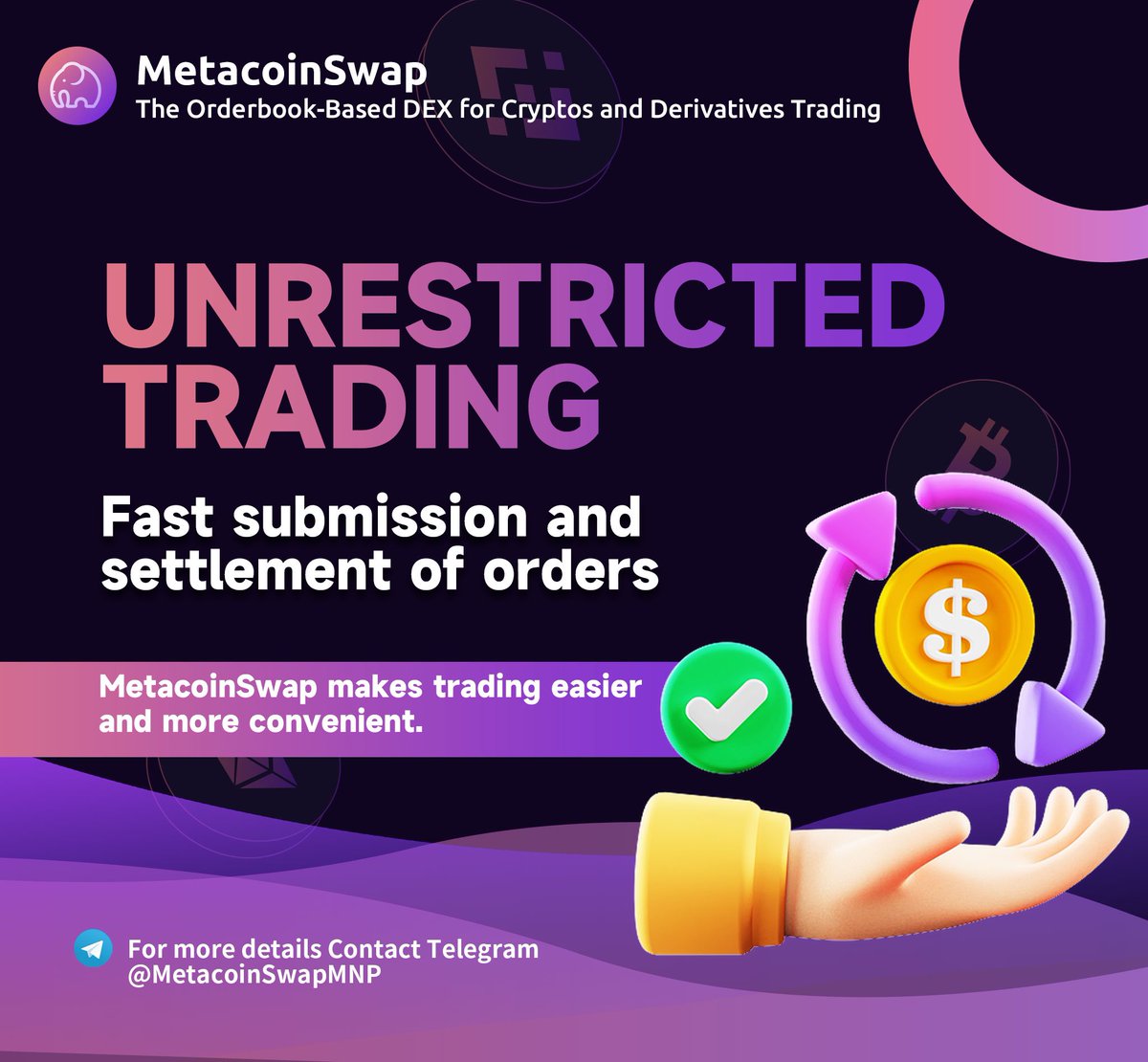 MetacoinSwap tweet media