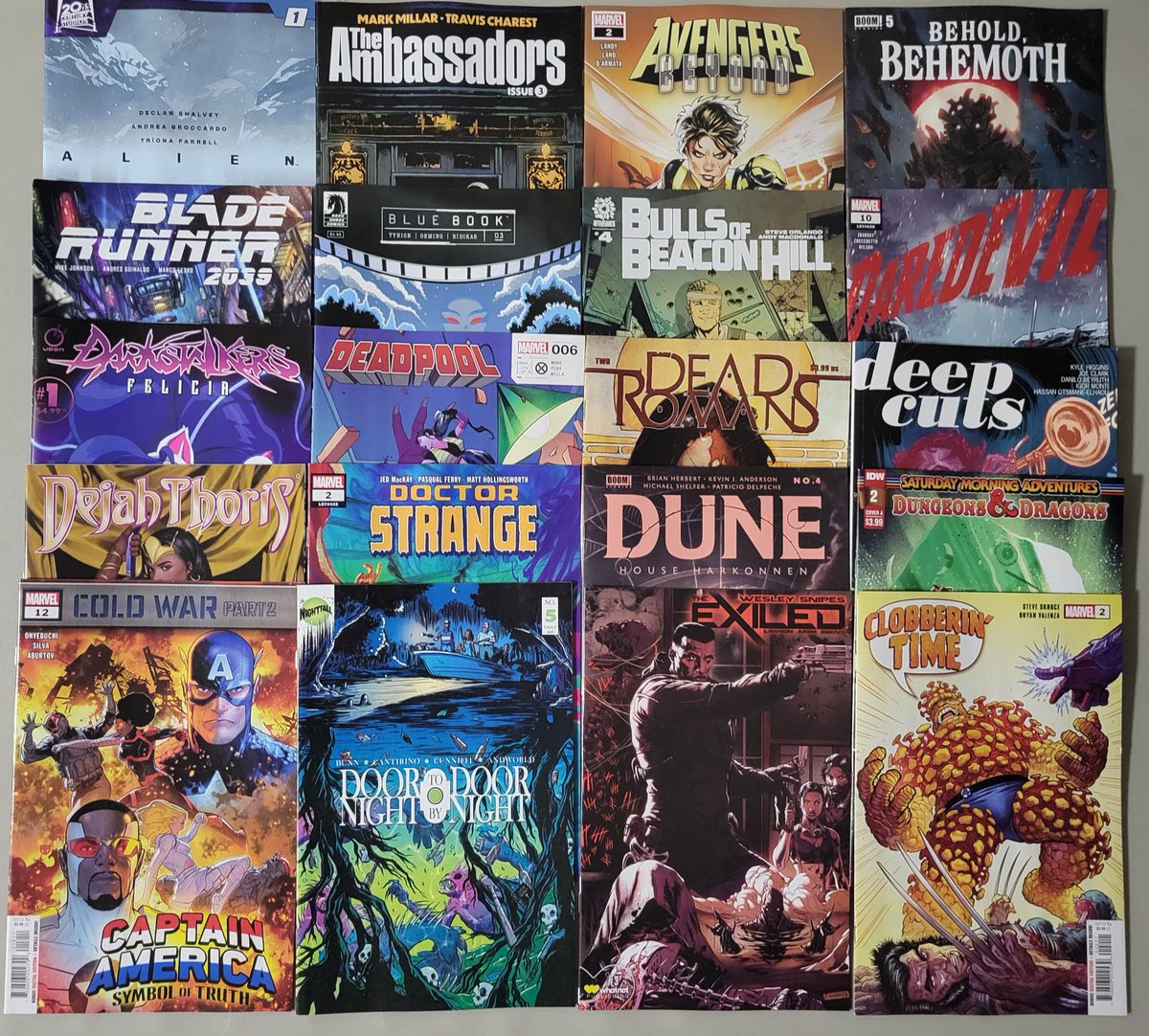Amazing_Fantasy's tweet photo. New releases out today! https://t.co/eGpGRd9i5K