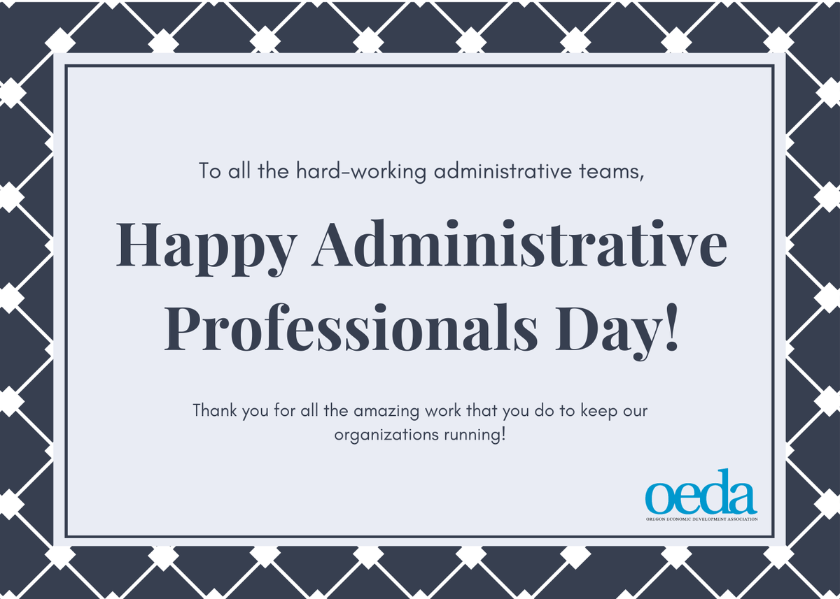 Oregon Economic Development Association tweet media