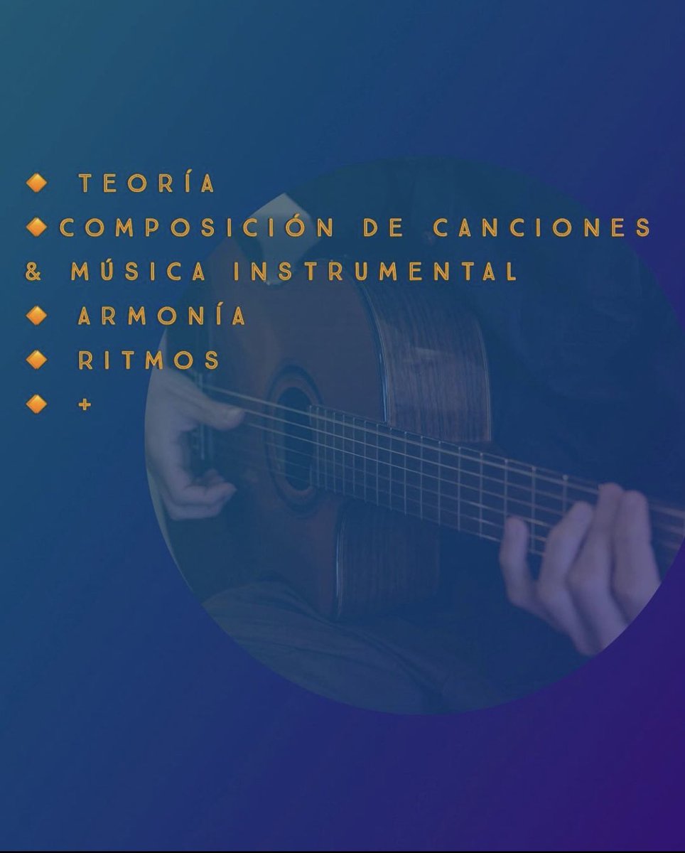 rafaugustomusic's tweet photo. Online guitar/music lessons.  Link in Bio for info, or DM on Instagram.  Beginner, Intermediate or advanced tutoring. 

https://t.co/OGjZj6LAth 

Spanish &amp; English 

#guitarist #musiclessons #guitarlessons #onlineclasses #guitarclasses #musician #onlinelearning #educacion https://t.co/ckksOjSZqL