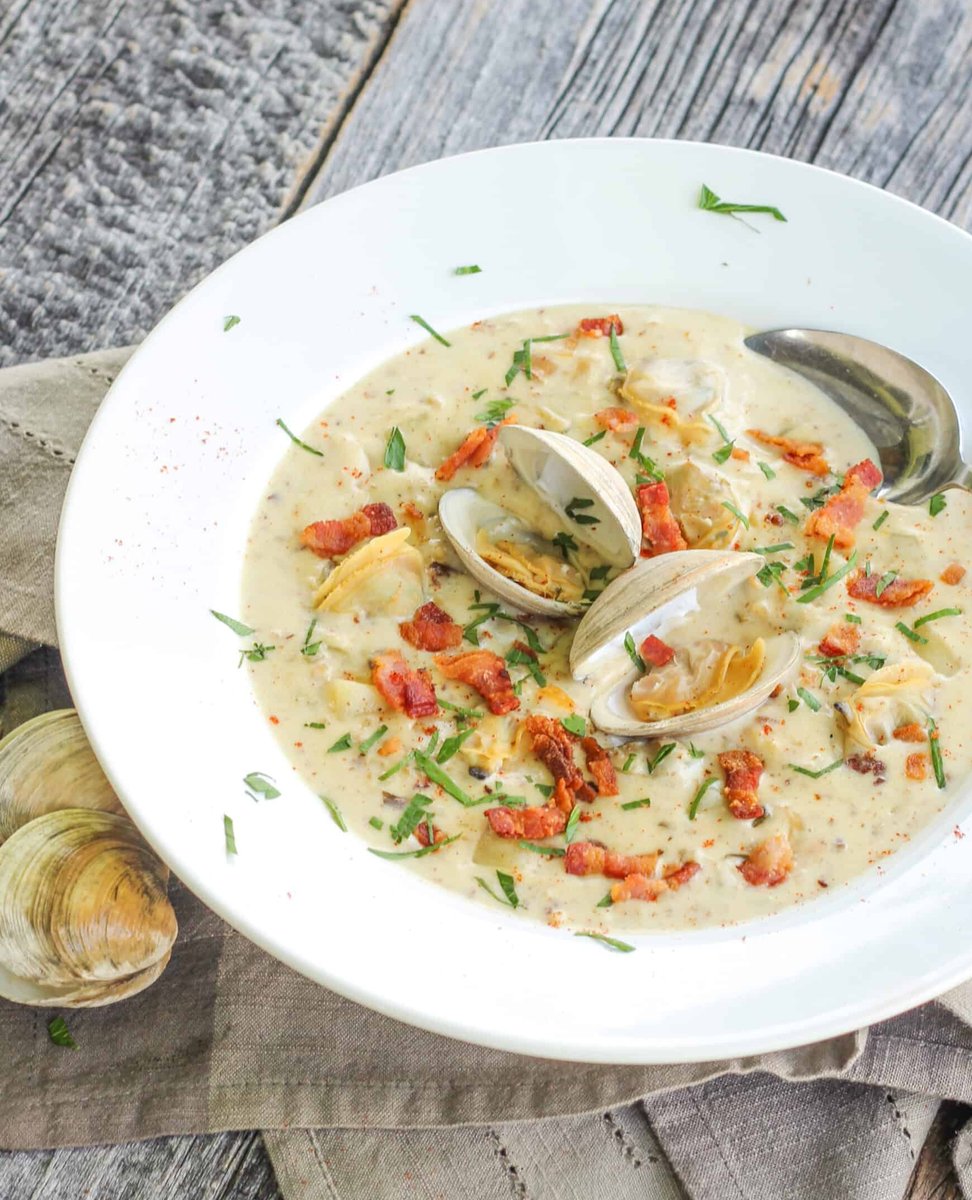 HealthNkitchen's tweet image. *Instant Pot KETO Clam Chowder Recipe*

healthstartsinthekitchen.com/5-minute-press…

#instantpot #instantpotrecipes #ketorecipes #glutenfree