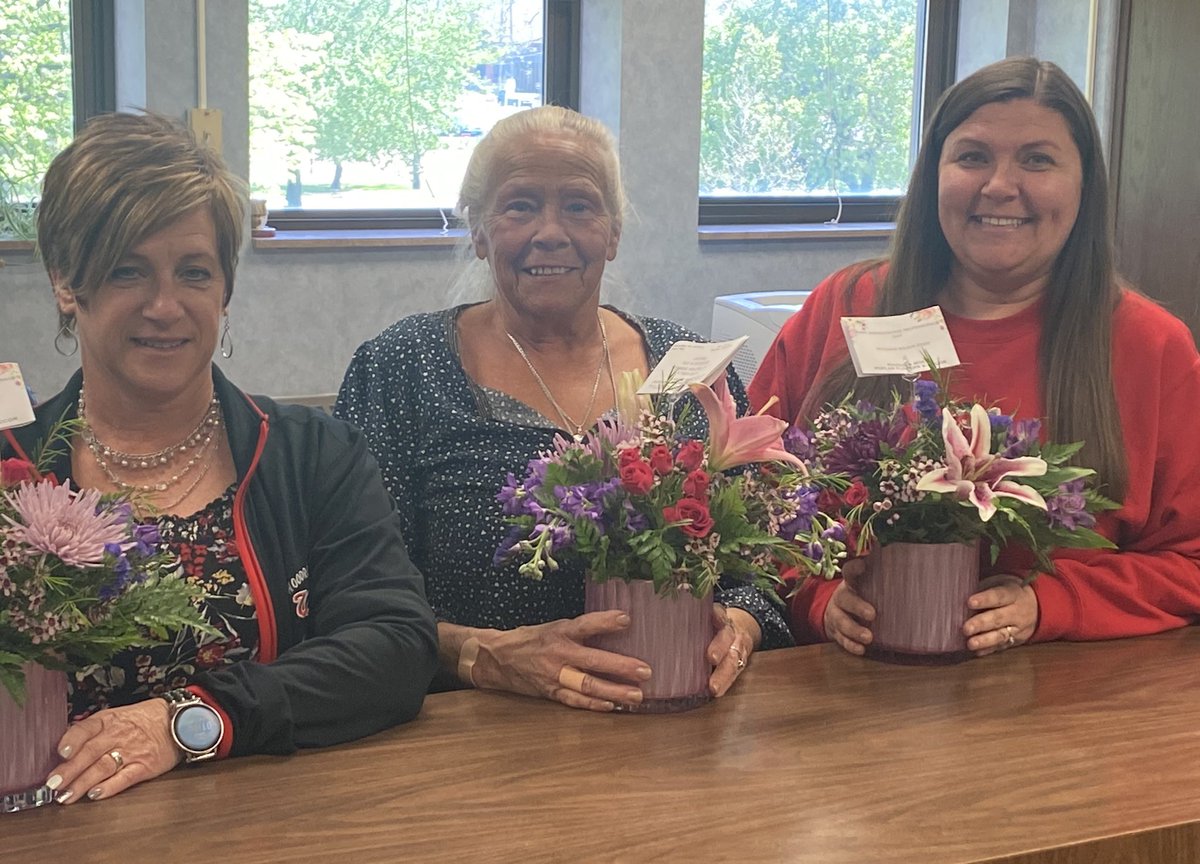 Happy Administrative Assistant Day to three of the best!  Mrs. Vicino, Ms. Dinkel, and Mrs. Miller are the heart and soul of Woodrow Wilson. #WarriorStrong #administrativeassistantday