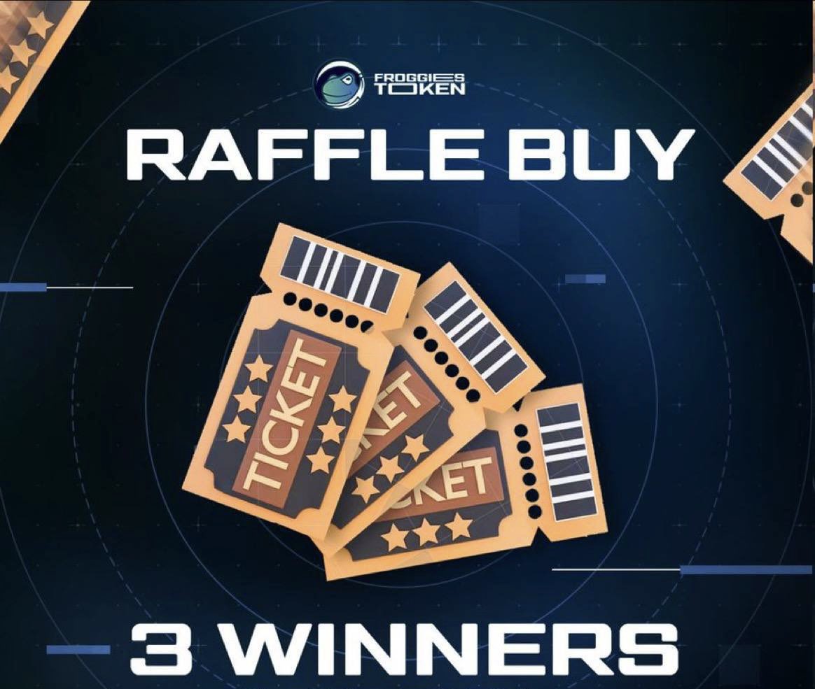 Frog it, let's do it! 🐸

Three winners 1,000$ EACH! 😱😱😱

Lets have some fun while we wait for the big May month!

Buy at least 1 BNB $FRGST and win $1,000!

Raffle starts 6PM UTC and ends Friday 6PM UTC!

1. Must hold till end of competition
2. Must claim on Telegram
3.