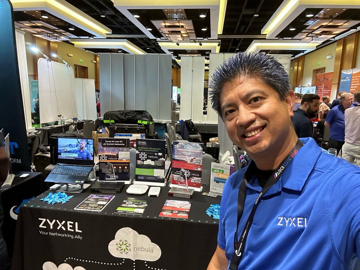 ZyxelNews's tweet image. We had a wonderful experience interacting with the attendees at #ASCIIEDGE in Dallas. Thank you to all who visited our booth. 

#ITCommunity #msp #managedserviceproviders