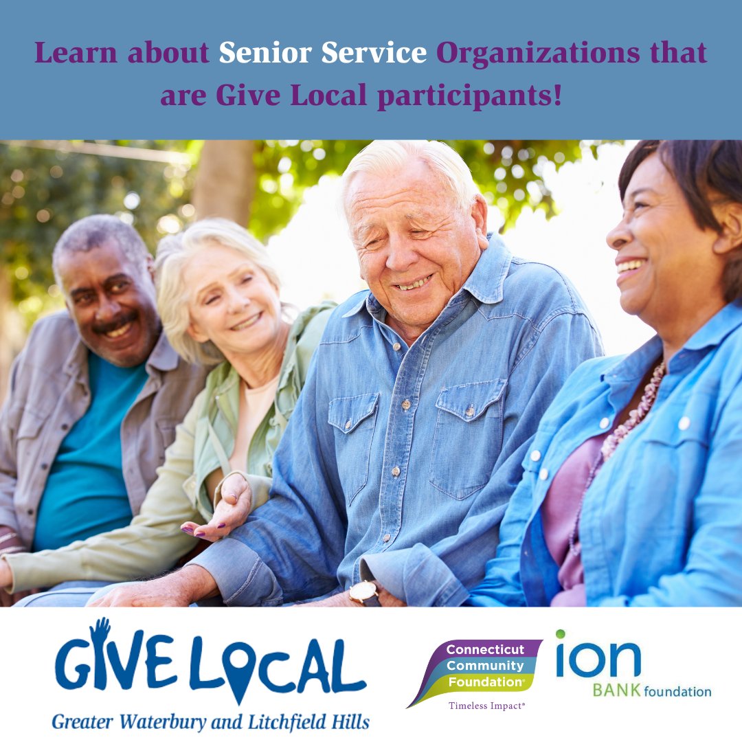 CCF1923's tweet image. If you are interested in helping organizations that support Senior Services, please check out the list of these types of participating Give Local Organizations who are looking for your financial support during Give Local today! -- bit.ly/3Nh5tBR #GiveLocal2023