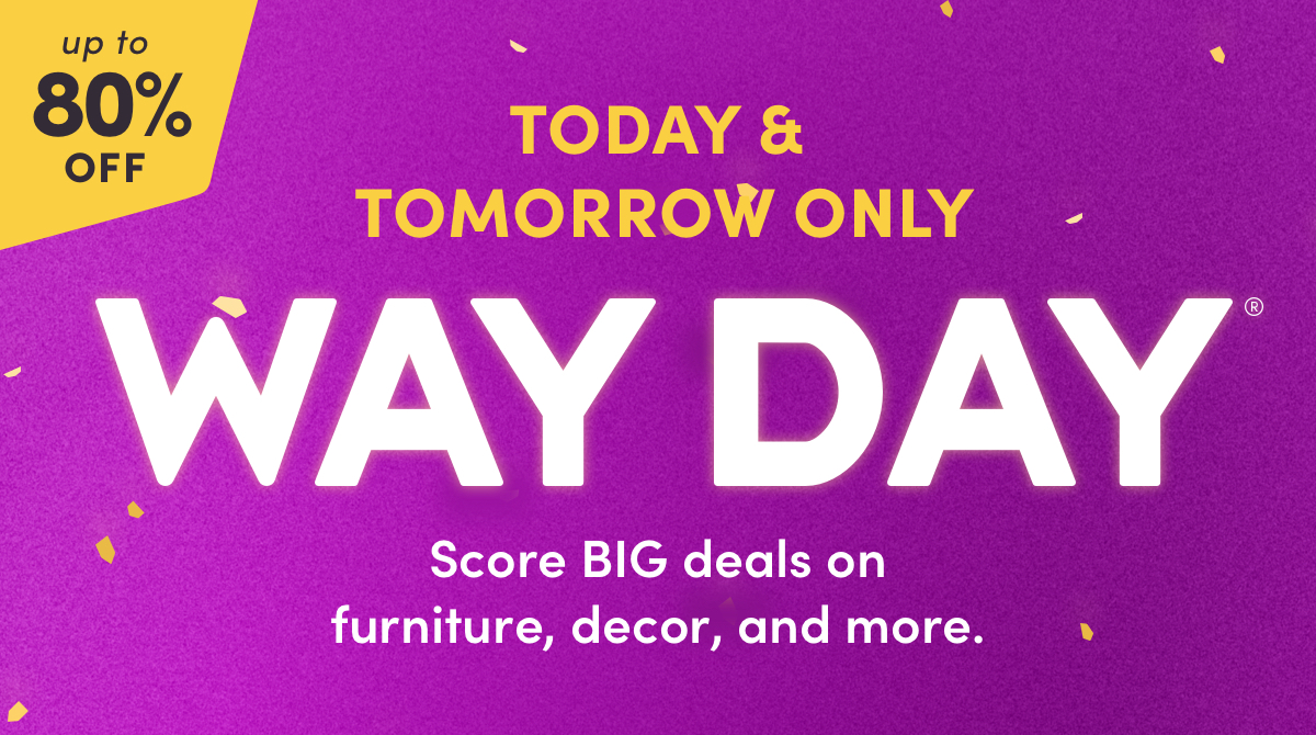Our lowest prices + our biggest selection = your best shopping day 😍 

Shop the link to save BIG: bit.ly/3n4F5QY #WayDay