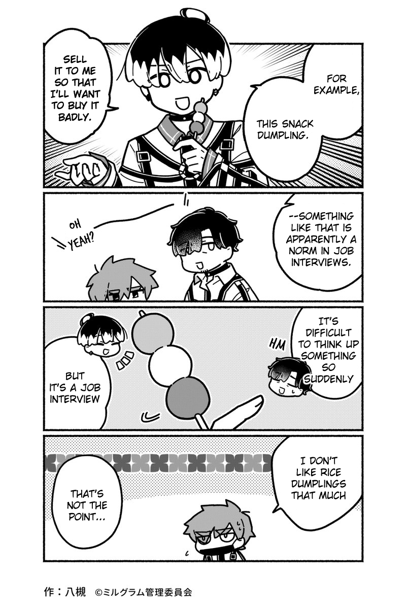 Phantom_horizon's tweet photo. Minigram 34 - “Spoiled”

Translation from the official Milgram YouTube channel https://t.co/G5N8JK9Ekq