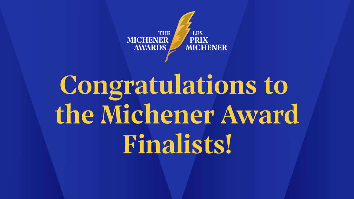 Prix Michener Award tweet media
