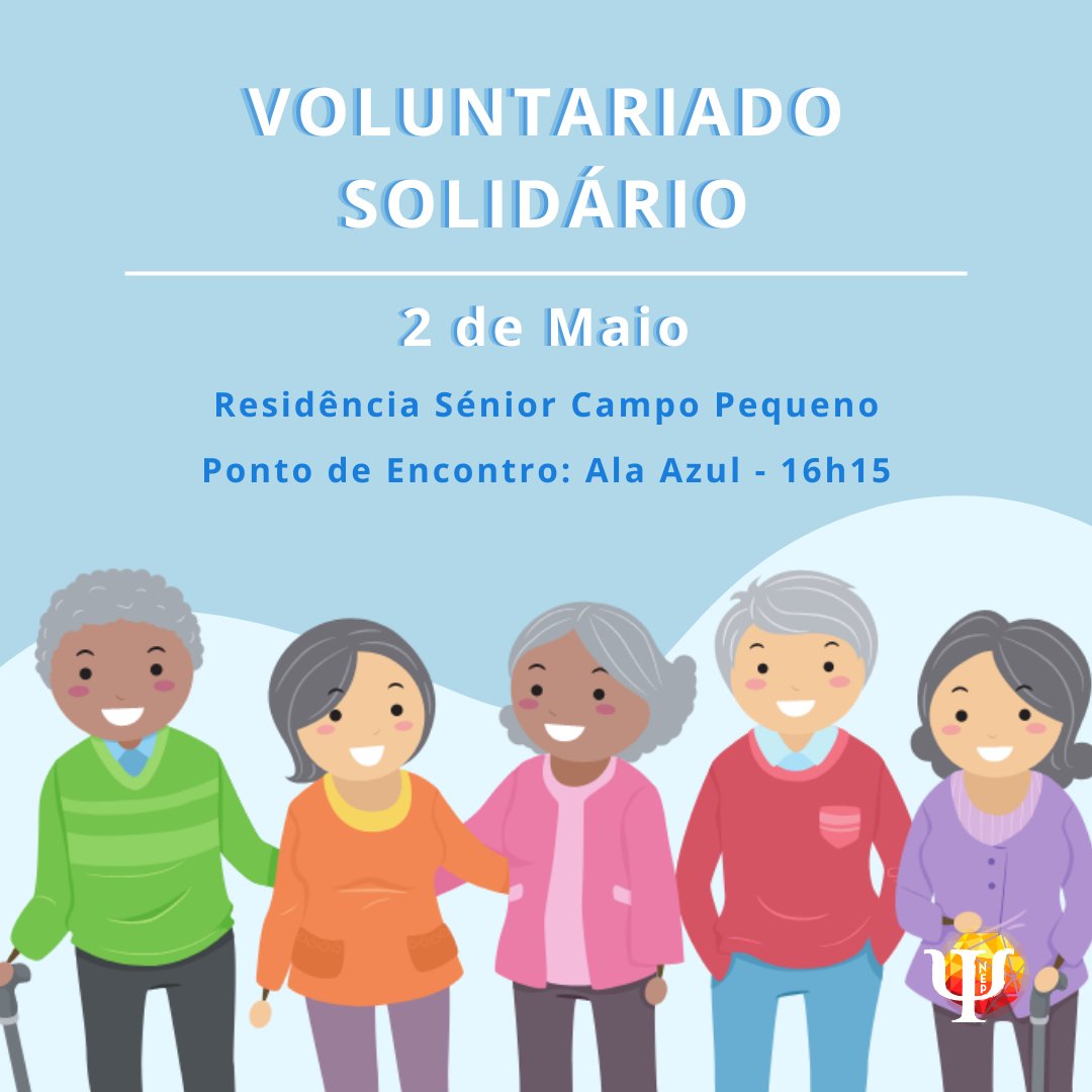 nepiscte's tweet photo. Queres proporcionar uma tarde de alegria à comunidade sénior?

Dia 2 de maio, vem fazer a diferença na Residência Sénior Campo Pequeno.

Para mais informações, visita o nosso insta e o formulário de inscrição. As vagas são limitadas, não percas! 

Vamos criar memórias juntes? https://t.co/pi7NIPowYa