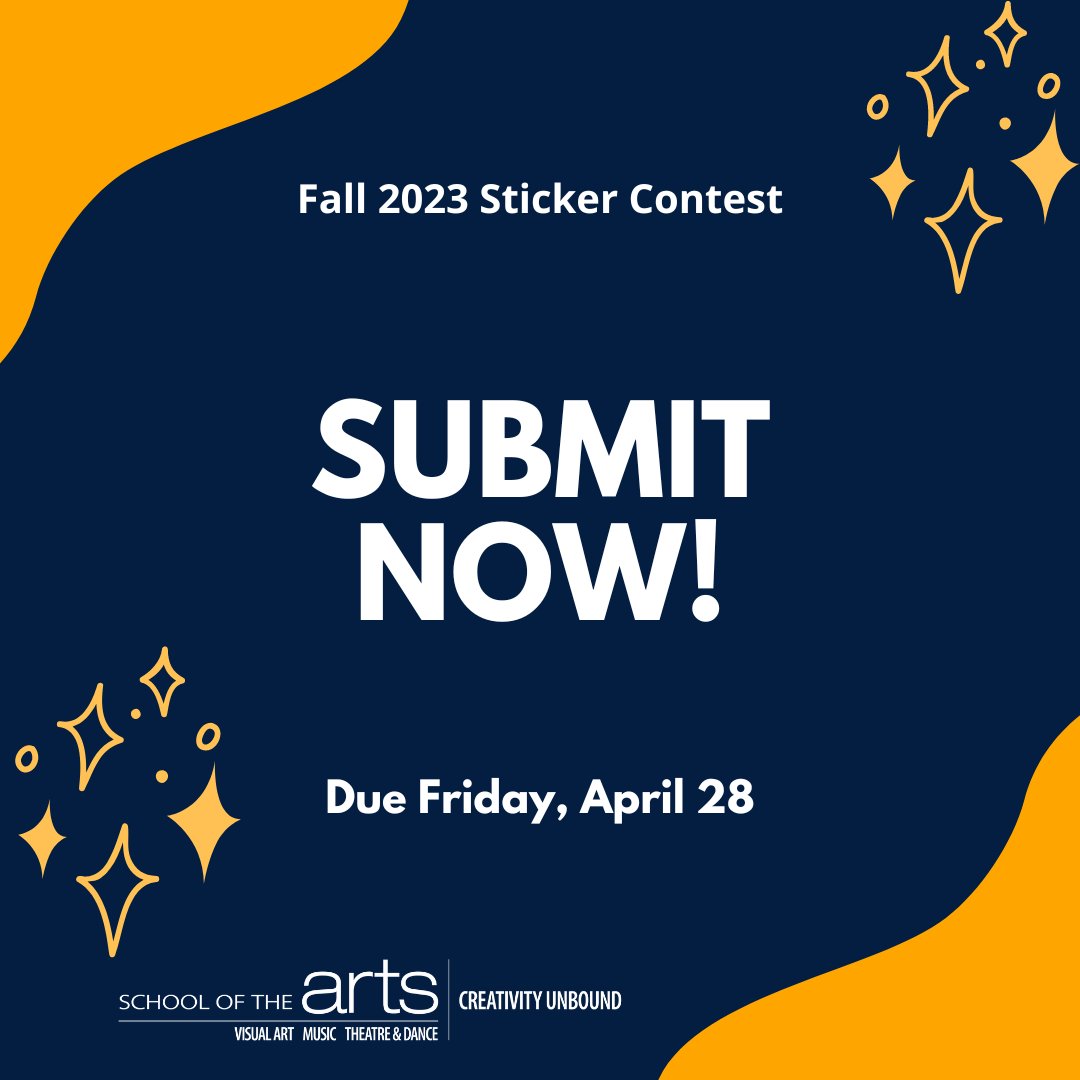 UNR School of the Arts (@unrarts) on Twitter photo Just two more days remaining! Submit your entries now and stand a chance win $200 and 25 stickers. Due Friday, April 28. Visit unr.edu/school-of-arts… to learn more about the contest guidelines. If you have any questions, you can also contact us at: arts@unr.edu Just two more days remaining! Submit your entries now and stand a chance win $200 and 25 stickers. Due Friday, April 28. Visit unr.edu/school-of-arts… to learn more about the contest guidelines. If you have any questions, you can also contact us at: arts@unr.edu