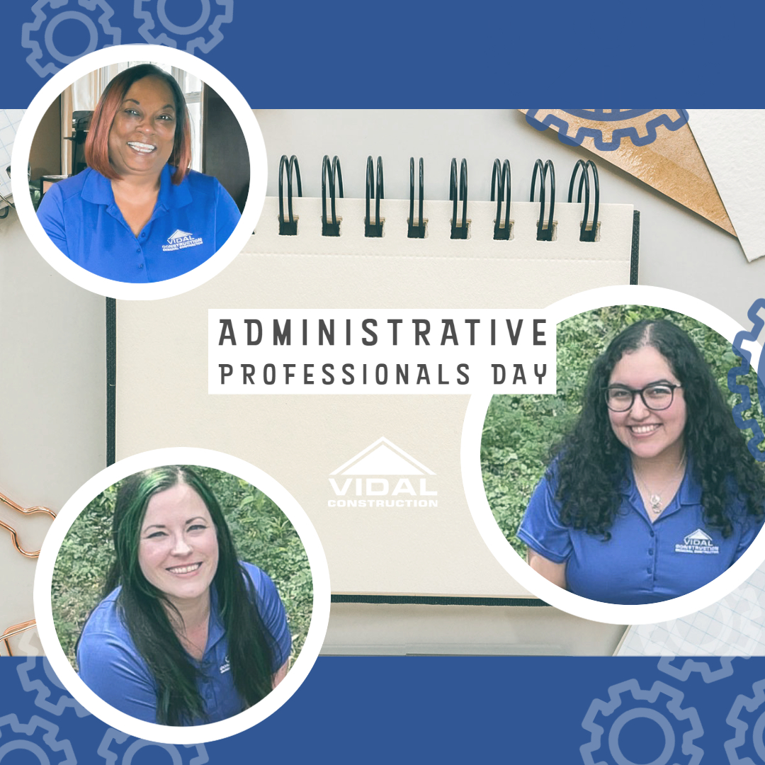 LlcVidal's tweet photo. It's Administrative Professionals Day! Meet the faces "behind the scenes" of our day to day operations. 
Thank you, Gerice, Kylee, and Laura!

#administrativeprofessionalsday #Admin #AdminTeam #Construction #contractor #womeninconstruction #roofingcontractor https://t.co/hNIlVxES1d