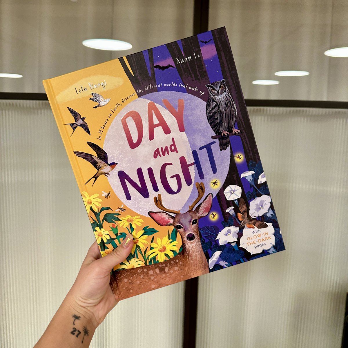 This is not a drill ⚠️ 
 
We're releasing a GLOW-IN-THE-DARK book tomorrow...yes, you heard that correctly! 😱
 
Take a look at these snaps of the book in the dark...
 
...and order yours here to join the fun! 🌗 loom.ly/kEk2b9g