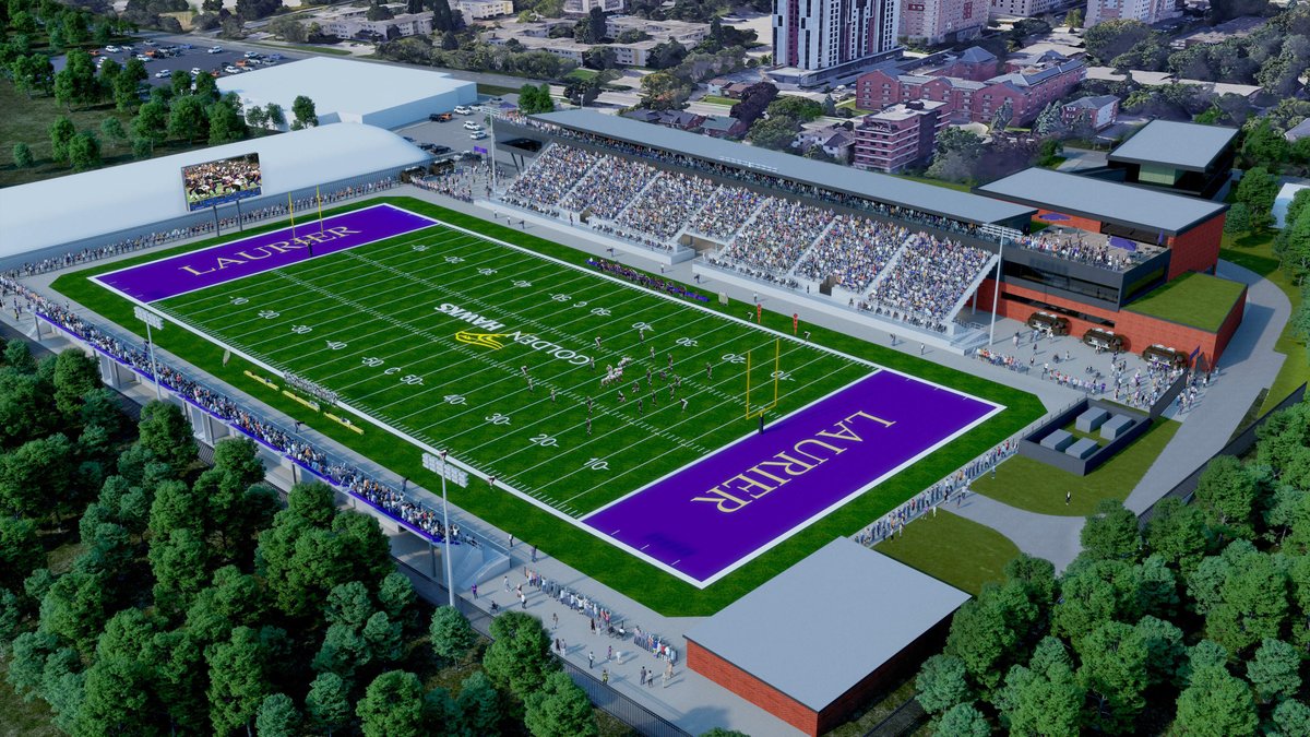 .<a href="/Laurier/">Wilfrid Laurier University</a> is enhancing health and wellness, athletic excellence, and community engagement with the first step in the multi-phase Seagram Drive Athletics &amp; Recreation redevelopment project.

📰Details: bit.ly/3AP2qtn

#SoarAbove