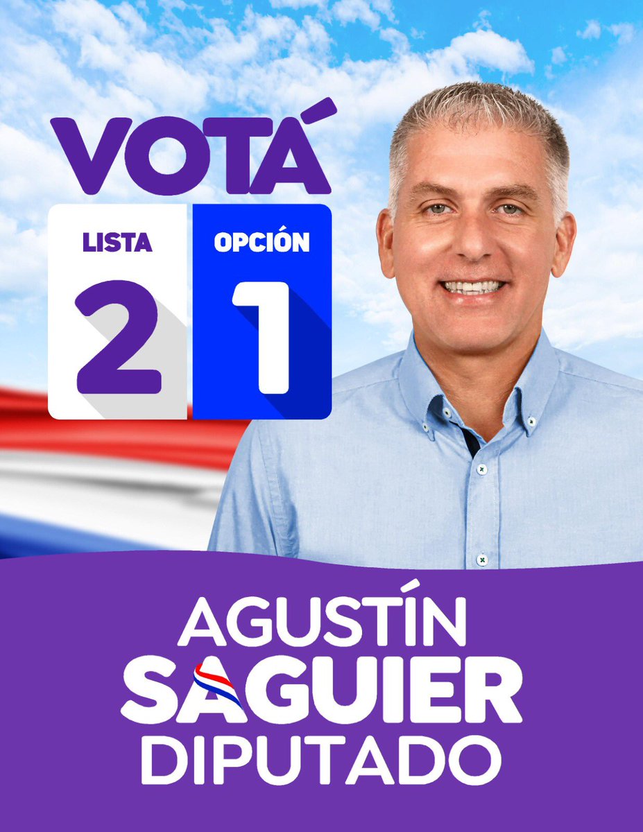 saguieragustin's tweet image. ¡Así votamos por el cambio en Asunción! 🇵🇾 Este domingo 30 de abril salí a votar.
#Lista 2️⃣ #Opción 1️⃣
#AgustínSaguierDiputado