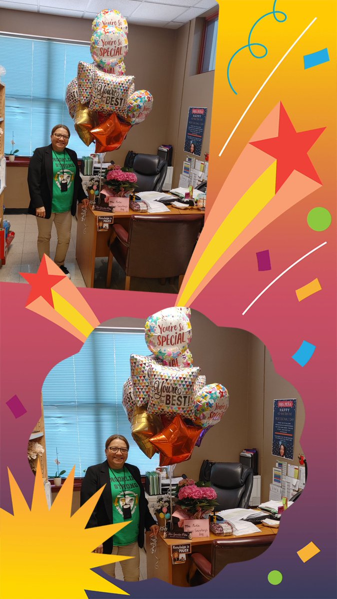 Happy Administrative Professionals' Day! THANK YOU Ms. Pena for always going ABOVE and BEYOND!🎉👏💪 <a href="/hisdBrookline/">Brookline Elementary</a>