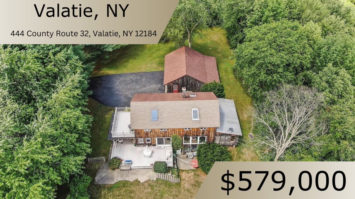 Valatie, NY 3Bd | 3Ba | 1,680 sqft.⁠

Listed For $579,000

⁠
youtu.be/gWrEh5YujWM
⁠
#upstateny #hudsonvalley  #hudsonvalleyny  #hudsonvalleyrealty  #upstatenewyork #newyork #newyorkliving #homes #columbiacounty  #columbiacountyny⁠ #nyc