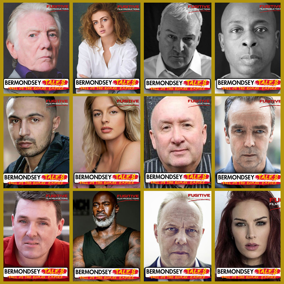 Britflicks's tweet photo. Some of the faces appearing in BERMONDSEY TALES, a British gangster film that's going into production very soon!

Bermondsey Tales is a modern-day gritty comedy following The Roman/Scuderi crime family based on real people and true events.

Mick Roman (Ray Burdis) is riddled with cancer and on his way out leaving behind no obvious heir to his thrown. As often happened with their namesakes, The Roman Empire infighting follows as the old school guard lead by Skats (Alan Ford) and Edgar Wallace (Vas Blackwood), try and keep the firm together with the shadows of George Scuderi (Frank Harper) and Ishaaq (Adam Deacon), looming large.

Between a tear up over a wig, tripping on salvia, a paranoid ex-associate The Postman (John Hannah), and the tearaway Chloe (Maisie Smith), the firm could really do without all the b@llocks but as with any family things don't always run smoothly.

Bermondsey Tales is the follow up film from Michael Head (The Last Heist) and will be co-directed by BAFTA winning director Ray Burdis.

@michaelheadact @aks_alexandra @realfredinwaka @realadamdeacon @VasBlackwood @charlottekirk_1  #bermondseytales #crimefilms #britishgangsterfilms #britflicks #ukfilm #britishfilm #indiefilm #crime #comedy #southlondon #londoncrimefilms