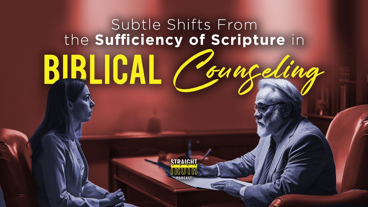 STruthPodcast's tweet image. Check out our latest episode. Listen in as we explore the importance of the church&apos;s role in dealing with sin and how biblical counseling plays a part. #biblicalcounseling #churchresponsibility #sufficiencyofscripture #reformedtheology Watch here: youtu.be/rxIIT3dj5JY