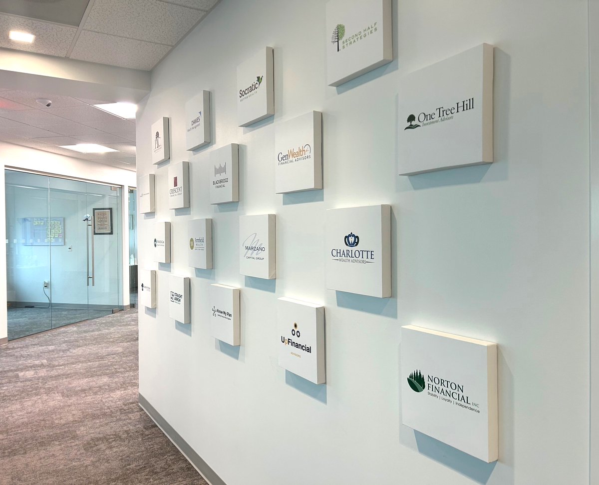 In an effort to represent all of IAA's partners, we've updated the partner firm logo wall in our home office. Stay tuned as we continue to expand on this!

#WeAreIAA #partnership #rias #independentfinancialadvisors
