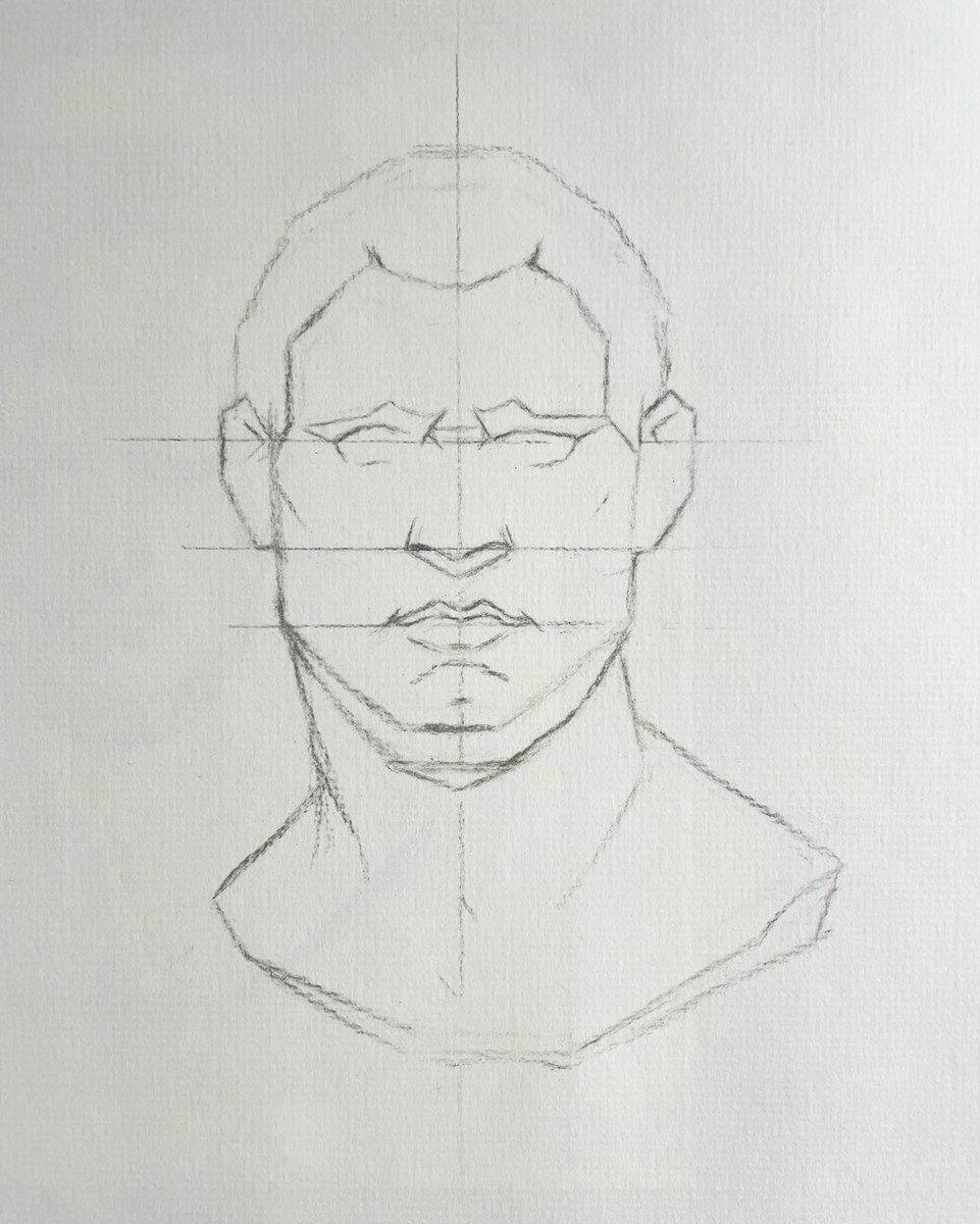 lchisholmart's tweet photo. Placing in the facial features.
#ateliertraining #sightsize #atelierschool #learntodraw #castdrawing #drawfromlife #nitramcharcoal #charcoaldrawing #artschool #academicdrawing #academicart #drawanyway #sketch #drawing #artisticprocess #classicalart #classicalrealism #contempora https://t.co/sf8v5BeZms