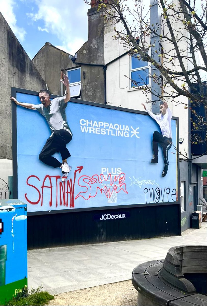 cqwrestlingband's tweet image. Less phallic than we imagined after 2 weeks. Cheers Brighton!

#satnav