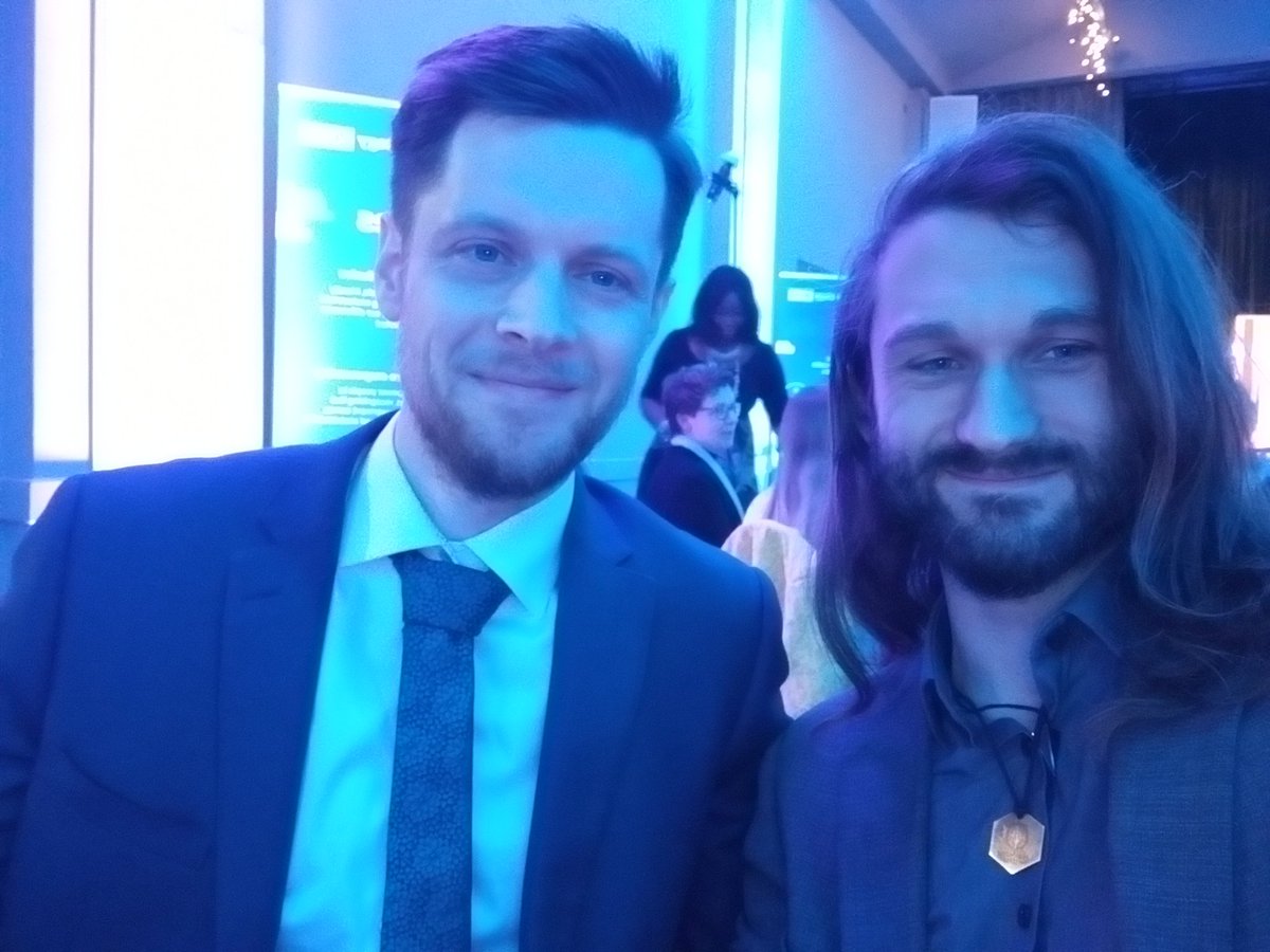 Edmund_Hurst's tweet photo. So wonderful to be here at the @Inspired_Hull awards once again with my wonderful colleague @ChrisWestoby. A wonderful evening, with plenty to cheer! https://t.co/FtnoCKeN0J