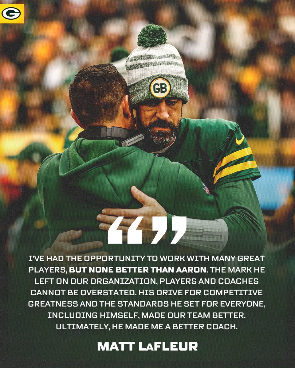 packers's tweet photo. Greatness. 👏 https://t.co/rMVcJAxYXq
