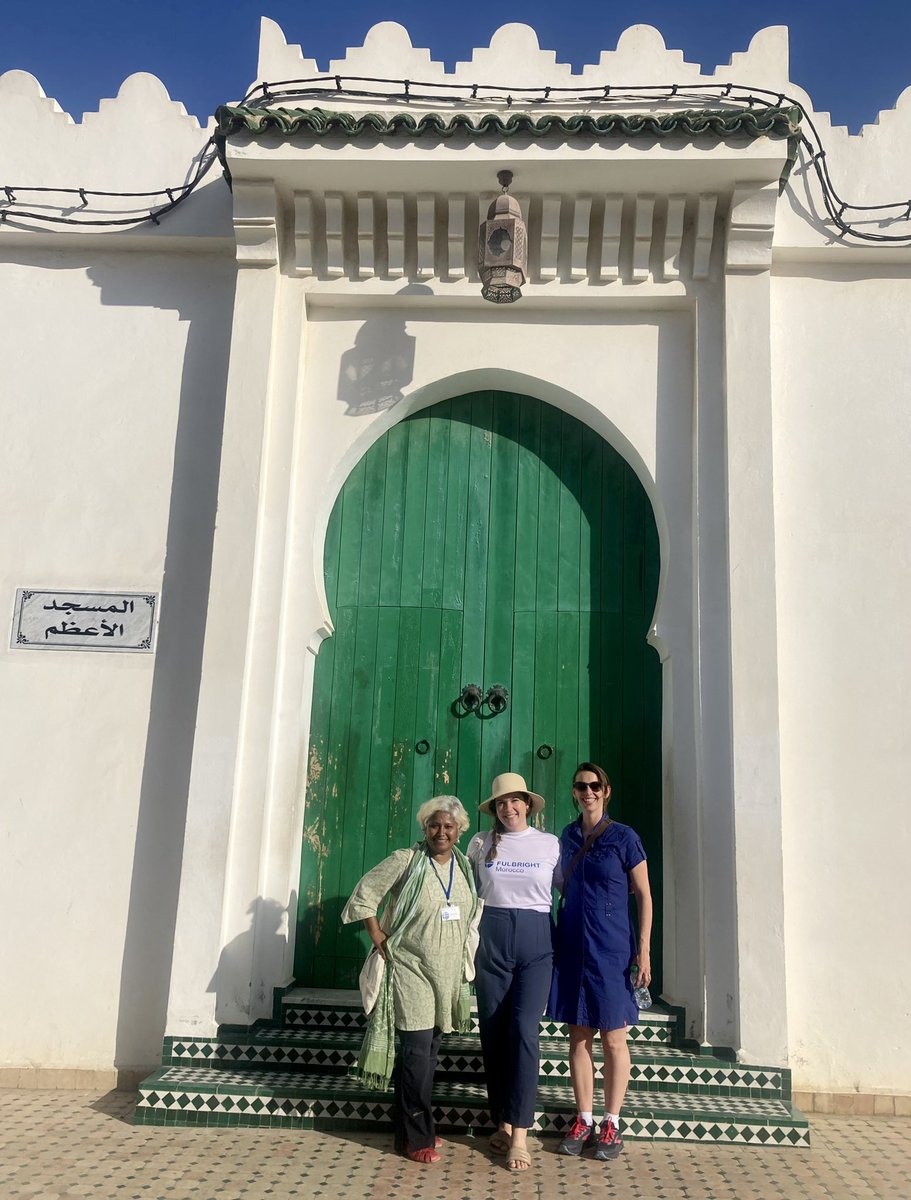 FulbrightSpain's tweet photo. Another wonderful day in Tangier working together at the Fulbright Crossing the Strait Seminar, a friendly environment to exchange knowledge, build collaborations and forge meaningful relationships between @FulbrightPrgrm Researchers &amp; Scholars, and Commissions in Spain &amp; Morocco https://t.co/WsvCNetMl8