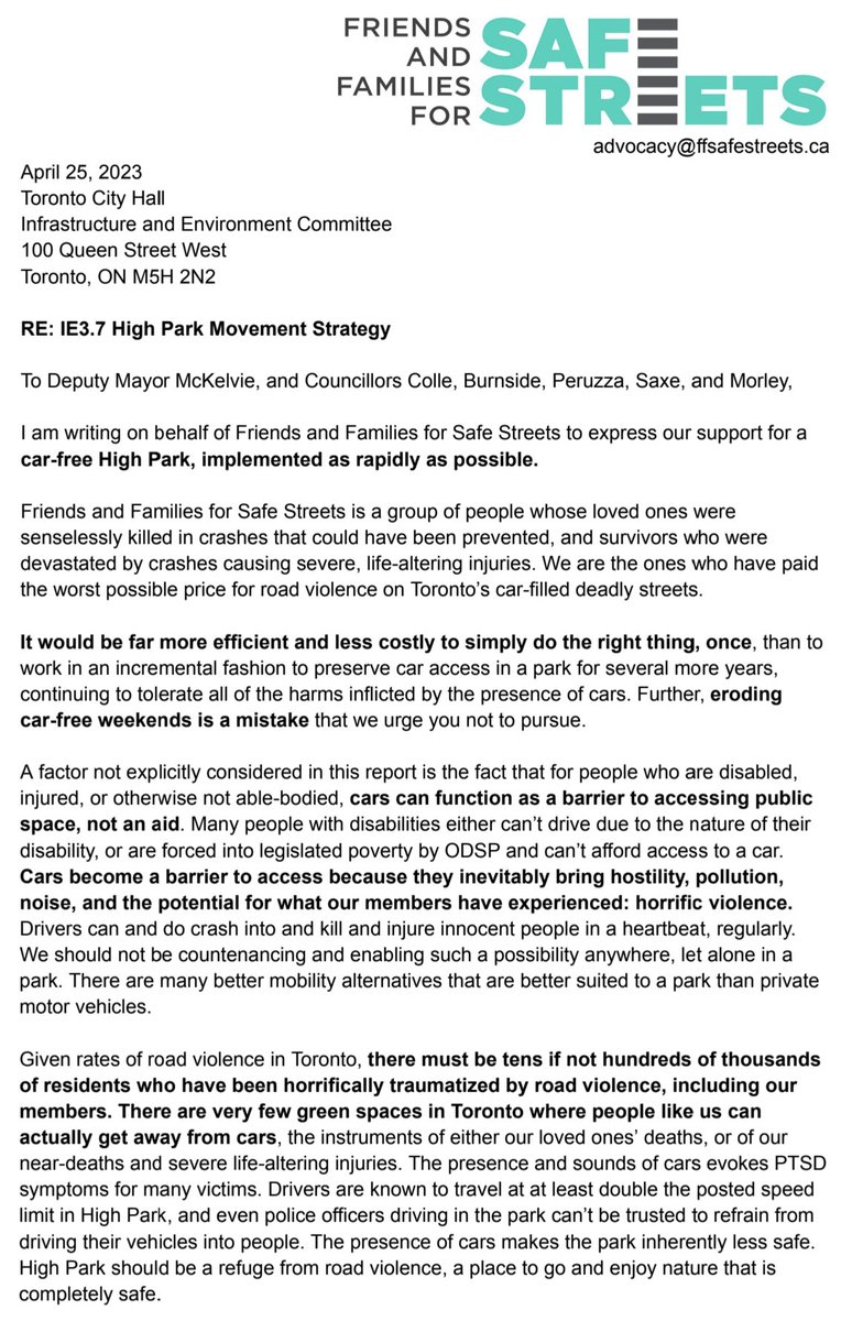 Friends and Families for Safe Streets tweet media