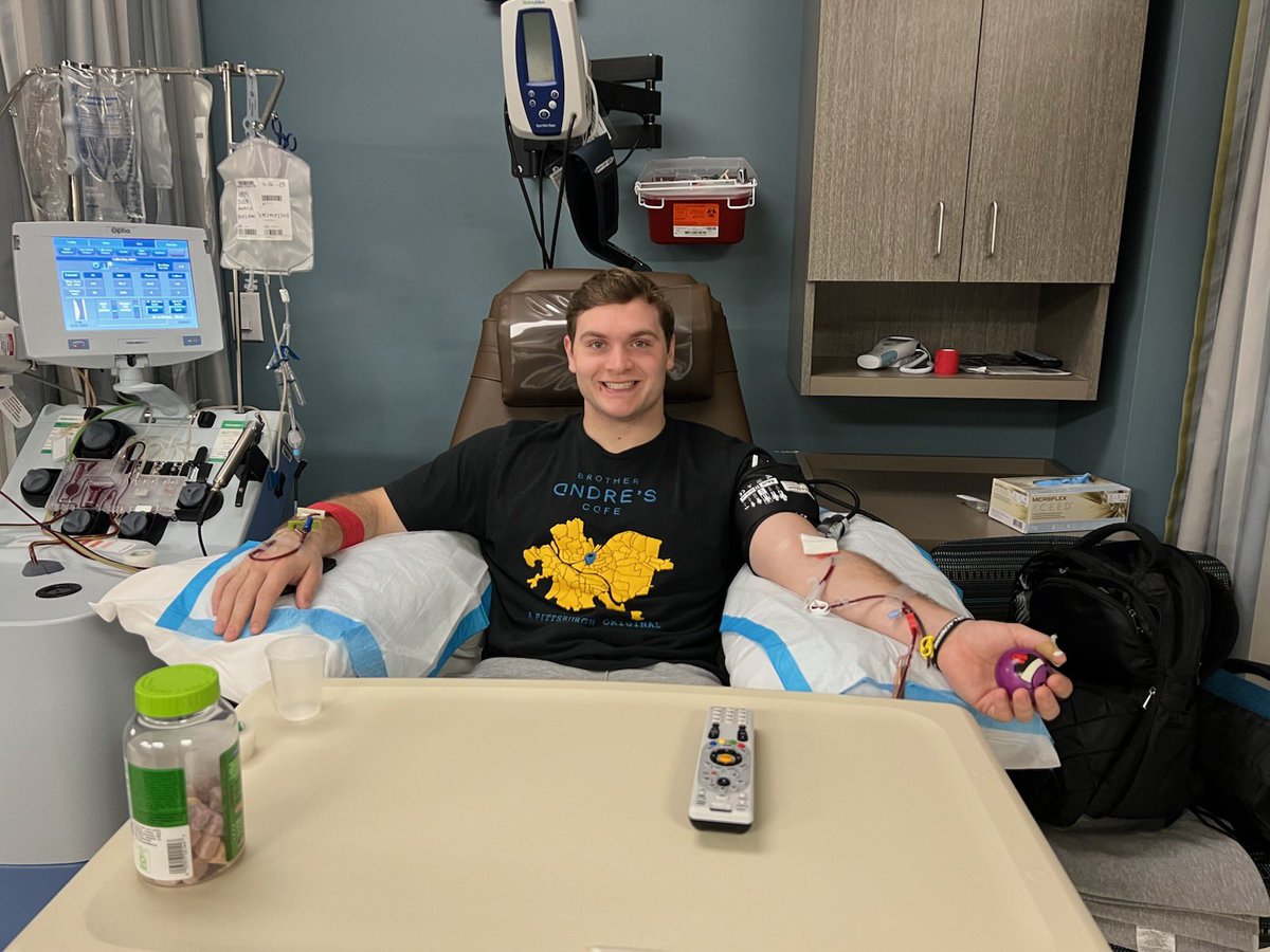 WarriorsFBall's tweet photo. Speaking of the chance to safe a life, our very own junior Linebacker, Kevin Gianoni, had the incredible opportunity to do just that today! We are extremely proud of Kevin and his commitment to this process! @BeTheMatch https://t.co/nJHkmXwBdr
