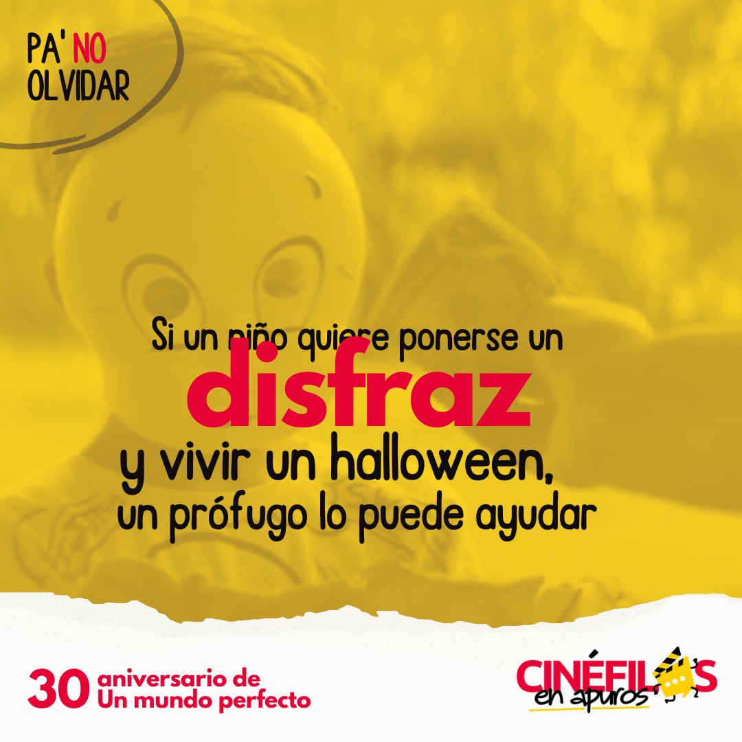 cinefilosapuros's tweet photo. #PaNoOlvidar 

📽️ Nunca se sabe quién te ayudará a sentirte libre. A veces un prófugo como Butch (Kevin Costner) permite que un niño perteneciente a una familia de testigos de Jehová haga cosas propias de su edad, pero que le prohíben por temas religiosos.

#UnMundoPerfecto https://t.co/fvbAlzGkQY