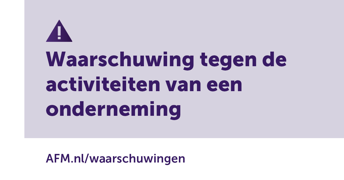 AutoriteitFM's tweet photo. De AFM waarschuwt consumenten om niet in te gaan op aanbiedingen van deze ondernemingen:

Upstream-market https://t.co/C1mIKQ2xPP
Polarbtc https://t.co/xGNW60jwWy
Sallix Capital https://t.co/n4wUeqJ3ru
Gainful Markets https://t.co/Vgo7M4sORv

#boilerroom https://t.co/4IpXLxIPWY