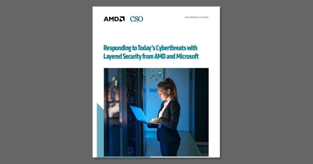 ambrauda's tweet image. If you&apos;re not using #layeredsecurity, your systems are unprotected. Download this whitepaper that looks at the impact of today&apos;s cyberthreats when they&apos;re up against the layered security of @AMD and Microsoft. stuf.in/bb93xp