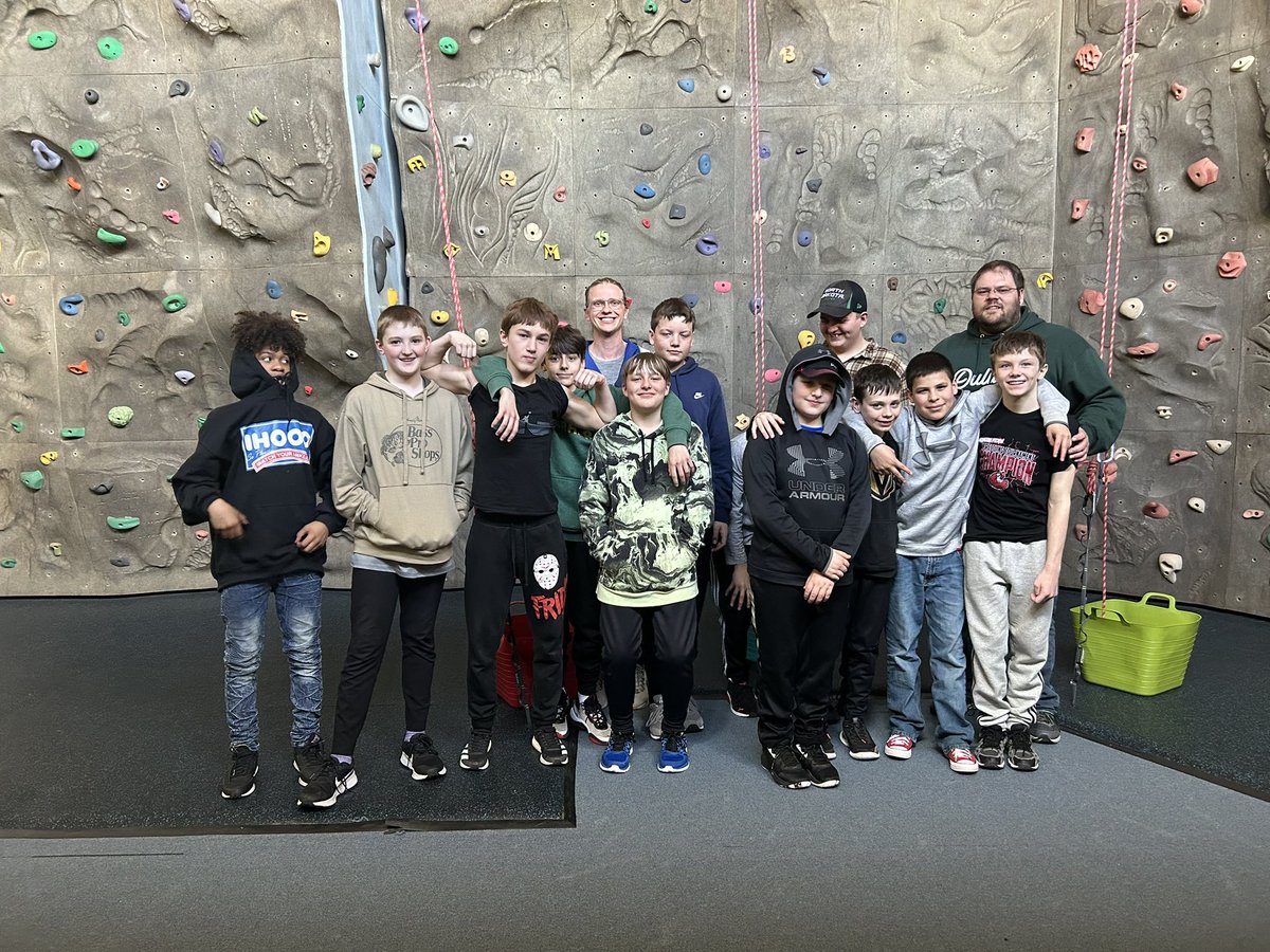 VMSDeepPortage's tweet photo. Rock Wall Rockstars (Pt. 1) 🌟 https://t.co/Oz4rOjofst