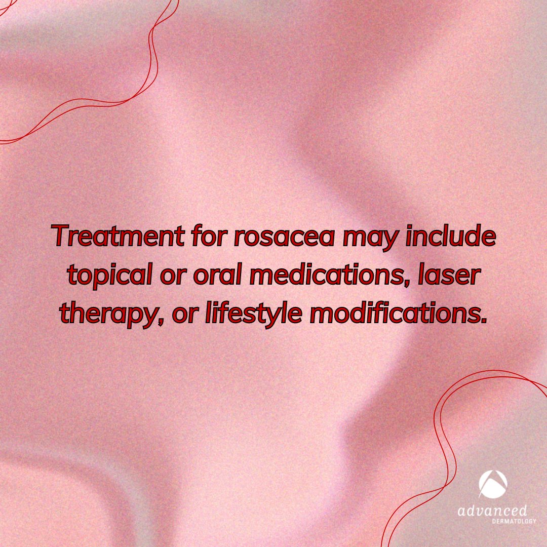 advdermatology's tweet image. Did you know April is Rosacea Awareness Month? We're spreading awareness and offering hope to those struggling with this chronic skin condition. We offer a range of treatments to help manage symptoms. Schedule with us today and let's work together towards clearer, healthier skin.