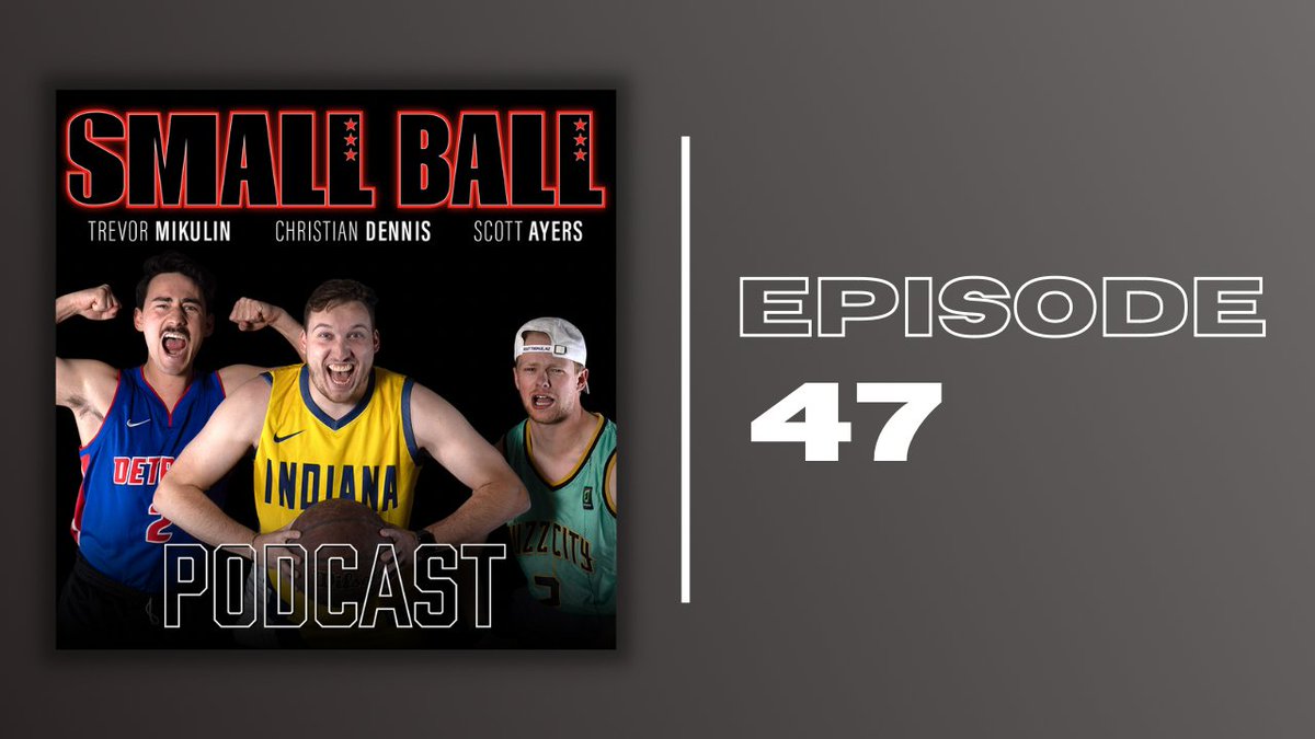 SmallBallBros's tweet photo. NEW EPISODE!
🏀Reaction to Kings Warriors evening out to 2-2
🏀Jimmy Buckets stomping on the Bucks
🏀We confess to our garbage playoff takes
🏀Potential 2nd round matchups
🏀Clips suck
Tap in: https://t.co/FBqwfzQWuC https://t.co/z7lMCo1jAR
